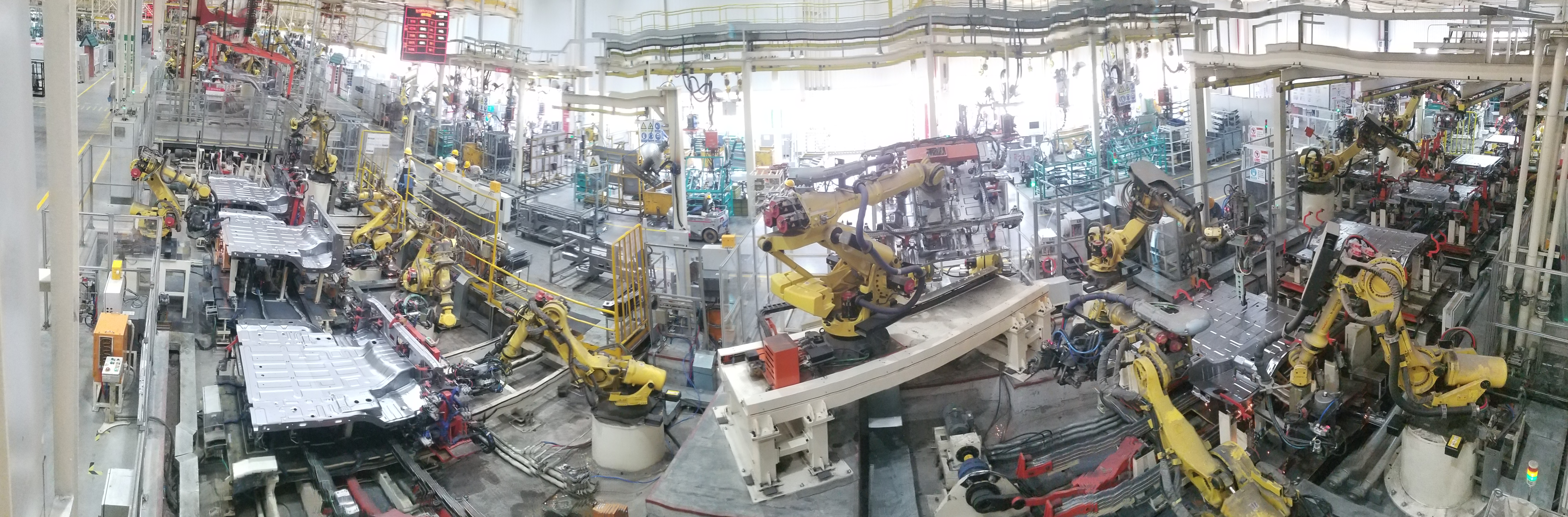 柳州柳新汽車衝壓件有限公司-商用車地板總成螺柱焊項目